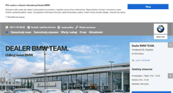 Desktop Screenshot of bmw-team.pl